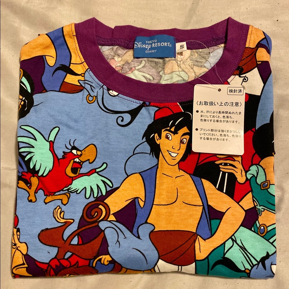 Tokyo Disney Resort Limited Aladdin Shirt